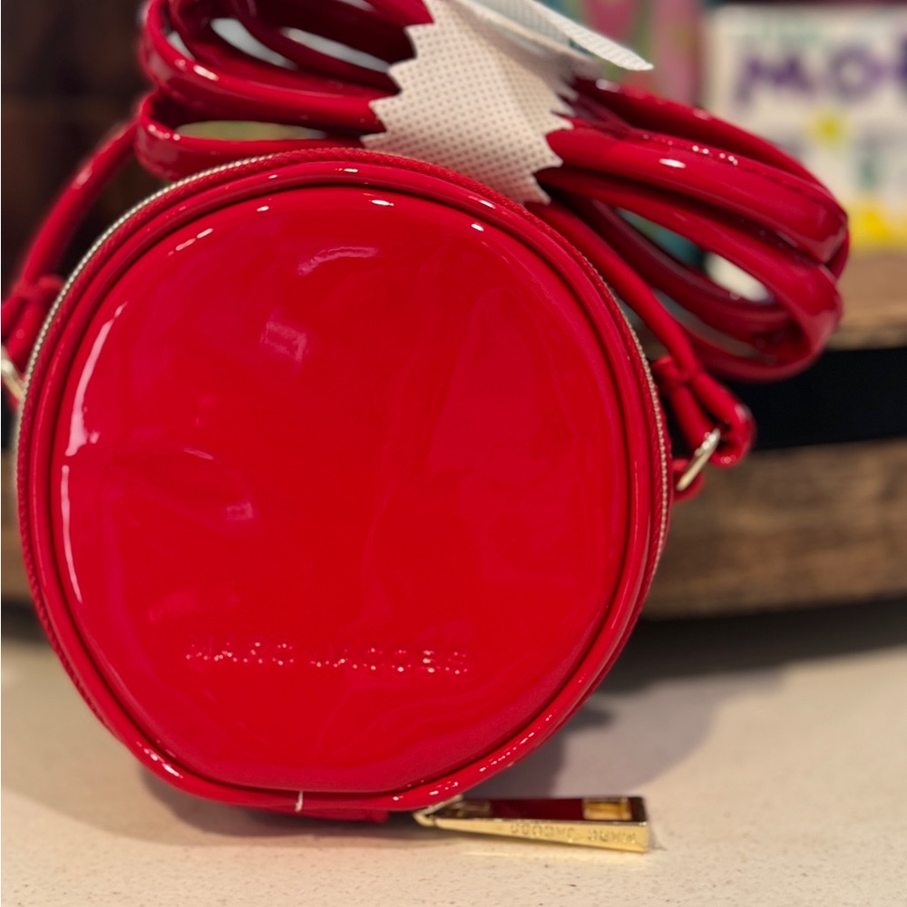 Marc Jacobs Red Round Crossbody Bag
